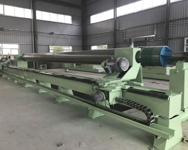 Máquina bobinadora de tubos de llenado de arena