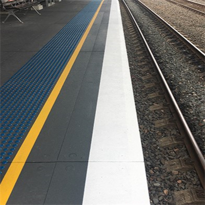 Plataforma Ferroviaria de PRFV