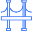<span style="font-family:Arial Black;">Puentes</span><br> <span style="font-size:19px;">Integridad estructural, resistente a la corrosión, sostenible</span>