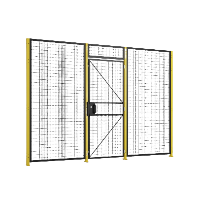 Puerta de protección de máquina PRFV