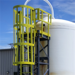 Escalera de Jaula de PRFV de GTOFRP™-1