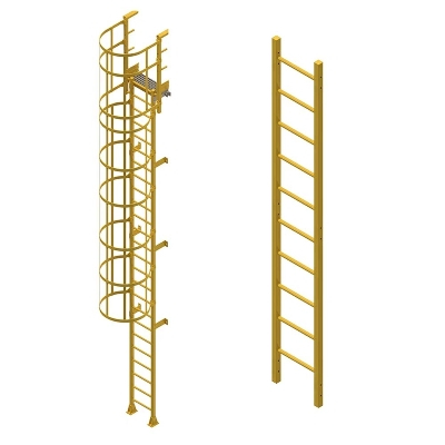 Escalera industrial de PRFV