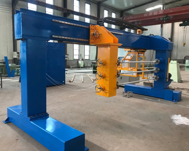 Máquina bobinadora de bujes de transformador